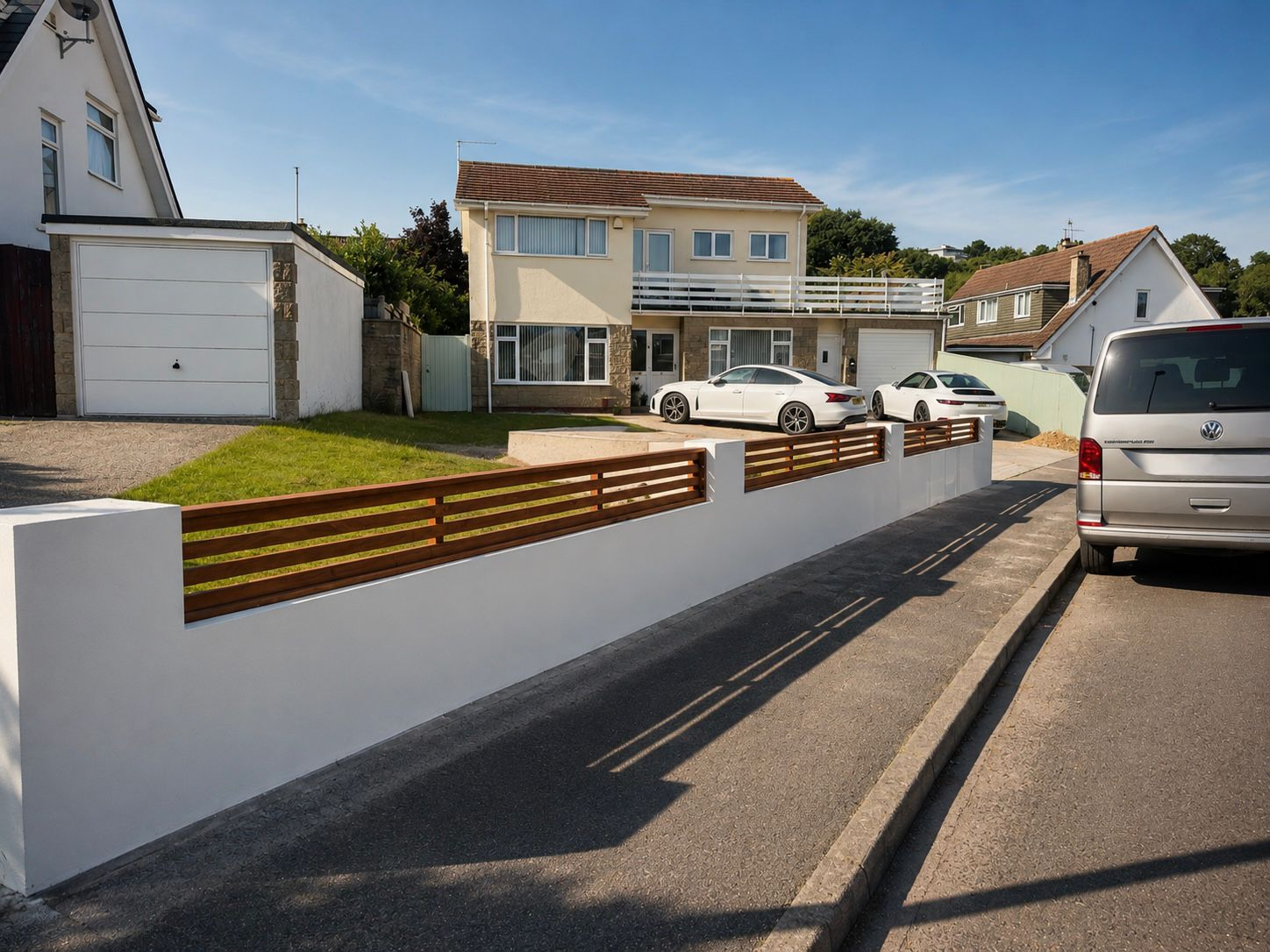 Garden walls and fencing