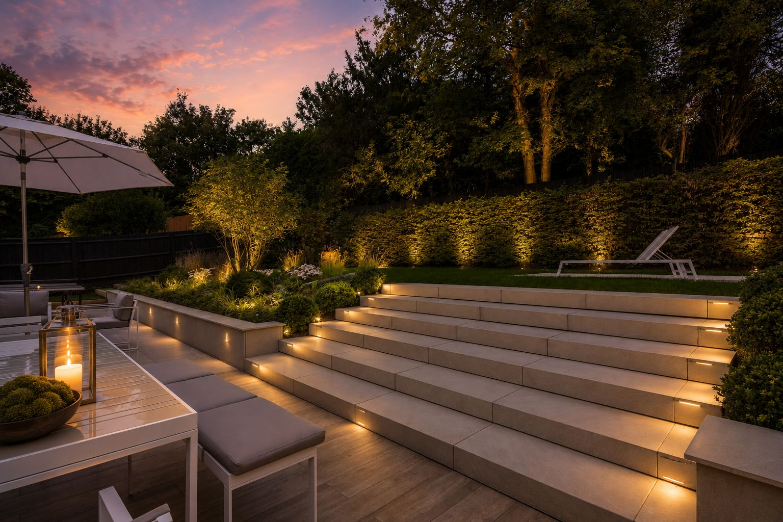 Luxury garden rooms
